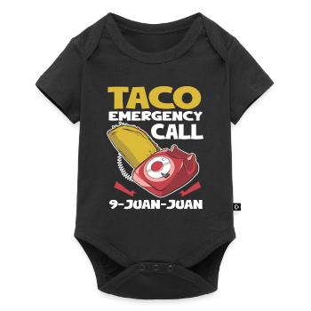 Taco Lover Food Quote Taco - Baby Premium short-sleeve bodysuit - black - Front