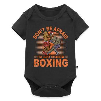 N’ayez pas peur, je ne suis que du Shadow Boxing - Body à manches courtes Premium Bébé - noir - Devant