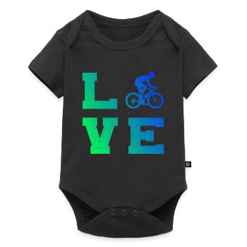 Vélo de route Vélo de route Vélo de route Cyclisme de route Hommes - Body à manches courtes Premium Bébé - noir - Devant
