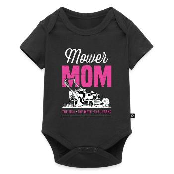 Tondeuse Maman L’Idole Le Mythe La Légende Jardinier - Body à manches courtes Premium Bébé - noir - Devant