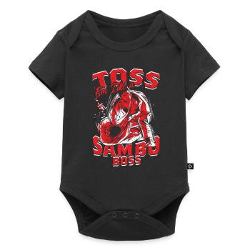 Lancez-les comme un Sambo - Body à manches courtes Premium Bébé - noir - Devant