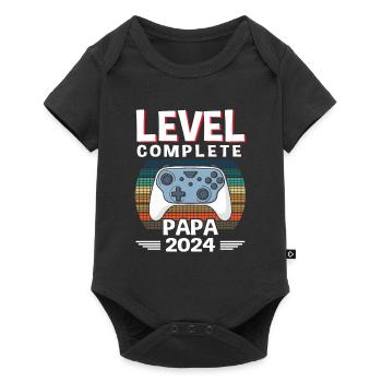 Niveau Complet Papa 2024 - Body à manches courtes Premium Bébé - noir - Devant