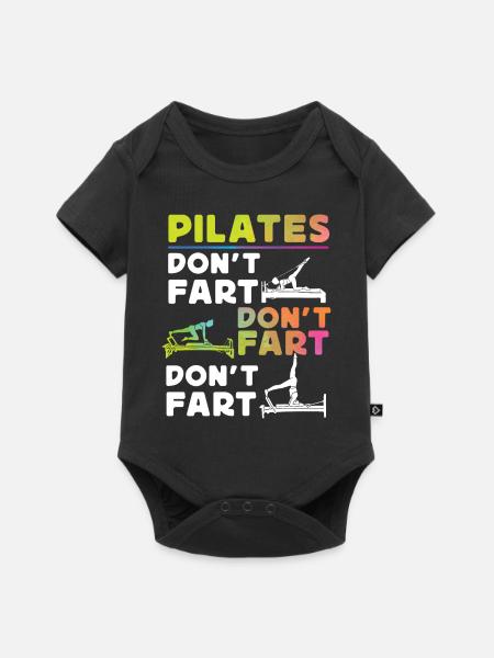 Pilates Instructor Teacher - Baby Premium Kurzarmbody - Schwarz