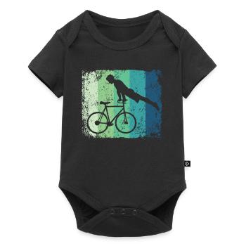 Cyclisme artistique Cycliste artistique - Body à manches courtes Premium Bébé - noir - Devant
