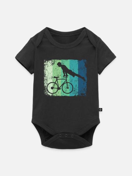 Kunstradfahren Kunstradfahrer - Baby Premium Kurzarmbody - Schwarz