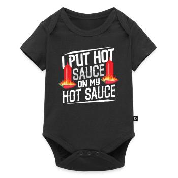 Spicy Food Pepper Lover Outfit for Spicy - Baby Premium short-sleeve bodysuit - black - Front