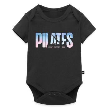 Pilates Instructor Teacher Pilates - Baby Premium Kurzarmbody - Schwarz - Vorne