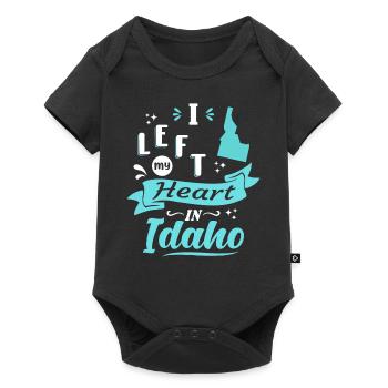 Idaho Souvenir Love - Baby Premium short-sleeve bodysuit - black - Front