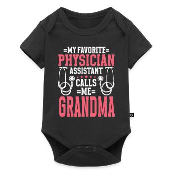 Doctor Saying Med School Pa Student Physician - Baby Premium short-sleeve bodysuit - black - Front