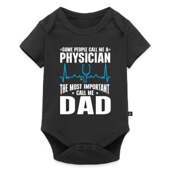 Doctor Saying Med School Pa Student Physician - Baby Premium short-sleeve bodysuit - black - Front