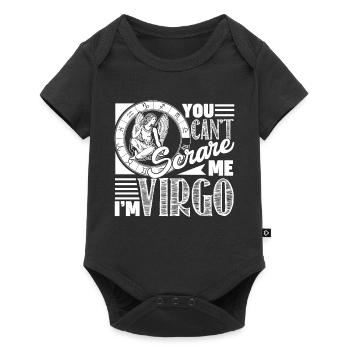 Virgo You Can't Scare Me I'm Virgo - Baby Premium short-sleeve bodysuit - black - Front