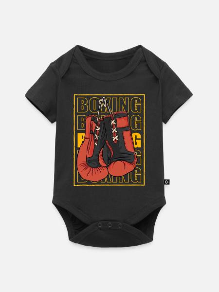 Boxen - Baby Premium Kurzarmbody - Schwarz