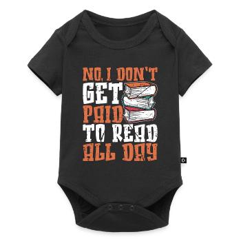 Librarian No I Don't Get Paid Bookworm Librarians - Baby Premium short-sleeve bodysuit - black - Front