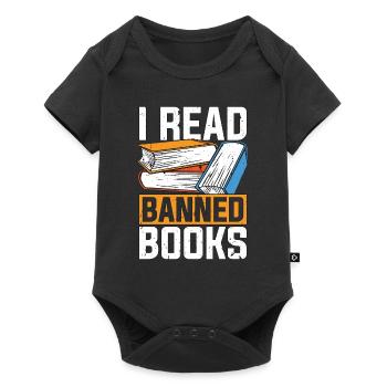 Librarian I Read Banned Books Library Librarians - Baby Premium short-sleeve bodysuit - black - Front
