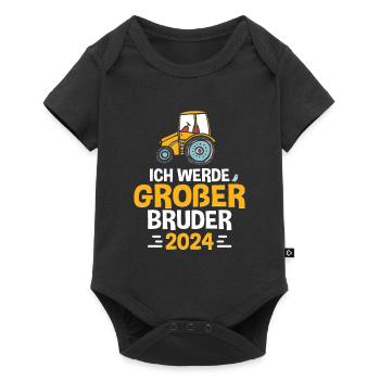Grand frère 2024 - Body à manches courtes Premium Bébé - noir - Devant