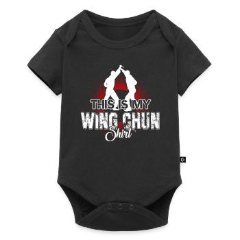 Wing Chun This Is My Wing Chun Shirt - Baby Premium short-sleeve bodysuit - black - Front