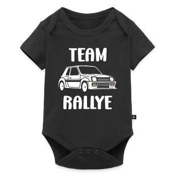 Humour pilote de rallye - Body à manches courtes Premium Bébé - noir - Devant