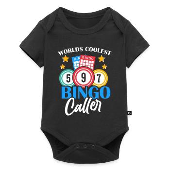 Bingo Caller Bingo Player Gambling Lottery - Baby Premium short-sleeve bodysuit - black - Front