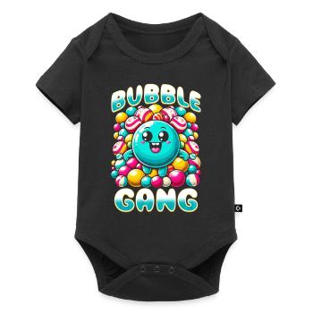 Chewing Gum Machine Candy Dispenser Bubble Gang - Baby Premium short-sleeve bodysuit - black - Front