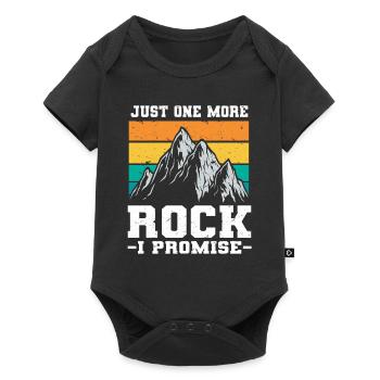 Geologist Stones Stone Collector - Baby Premium short-sleeve bodysuit - black - Front