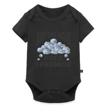 Geologist Stones Stone Collector - Baby Premium short-sleeve bodysuit - black - Front