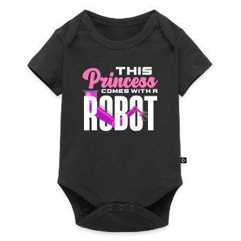 Programmeur de robots robotiques - Body à manches courtes Premium Bébé - noir - Devant