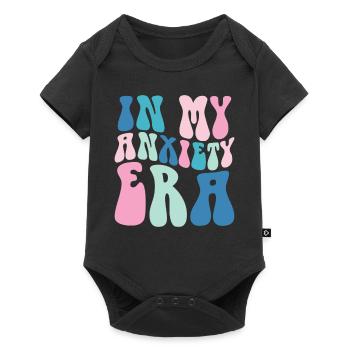 In My Anxiety Era Funny Rethinking - Baby Premium short-sleeve bodysuit - black - Front