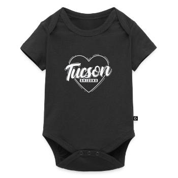 Tucson, Arizona City in the USA - Baby Premium short-sleeve bodysuit - black - Front