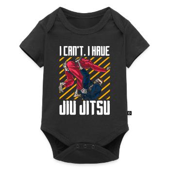 Brazilian Jiu Jitsu BJJ MMA Grappling - Baby Premium short-sleeve bodysuit - black - Front