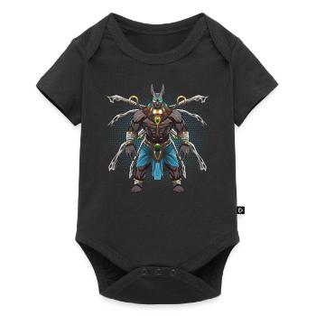 Anubis - Baby Premium short-sleeve bodysuit - black - Front