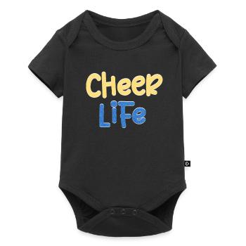 Backspot « Twist Up, Ready, 1.2 » Athlète Spotter - Body à manches courtes Premium Bébé - noir - Devant