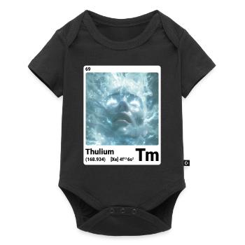 AI am Thulium (wt) - Body à manches courtes Premium Bébé - noir - Devant