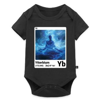AI am Ytterbium (wt) - Body à manches courtes Premium Bébé - noir - Devant