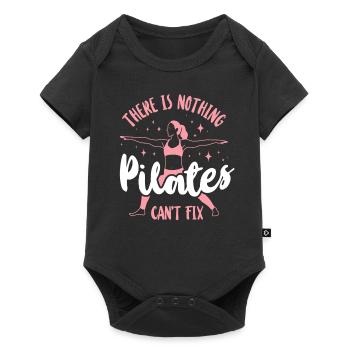 Pilates Instructor Teacher There - Baby Premium short-sleeve bodysuit - black - Front