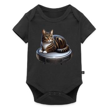 Vacuum Cleaner Driver Kitten Lover - Baby Premium short-sleeve bodysuit - black - Front