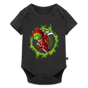 The Fighting - Baby Premium short-sleeve bodysuit - black - Front