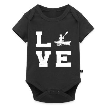 Kayak Kayak Canoë Hommes Femmes Kayak - Body à manches courtes Premium Bébé - noir - Devant