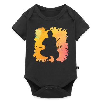 Sumo - Body à manches courtes Premium Bébé - noir - Devant