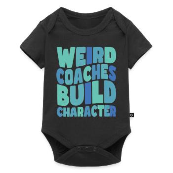 Weird Coaches Form Character Coach - Baby Premium short-sleeve bodysuit - black - Front
