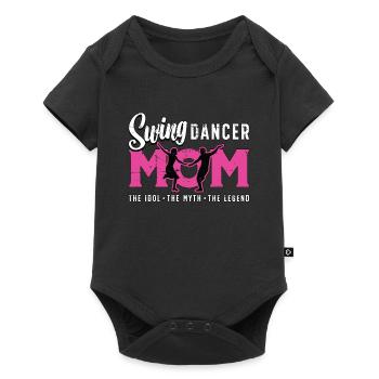 Swing Dancer Mom The Idol The Myth The Dance Sport - Baby Premium Kurzarmbody - Schwarz - Vorne