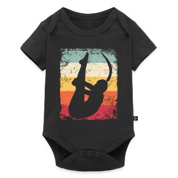 Synchronized Water Diver High Diver - Baby Premium short-sleeve bodysuit - black - Front