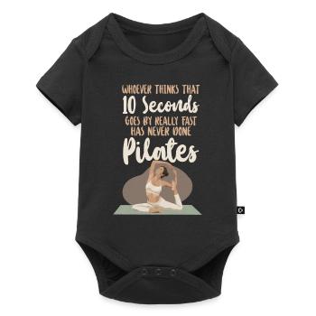Pilates Instructor Teacher Whoever - Baby Premium short-sleeve bodysuit - black - Front