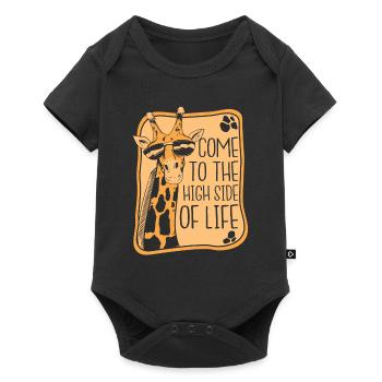 The High Side Of Life African Giraffidae Nubian - Baby Premium short-sleeve bodysuit - black - Front