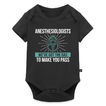 J’ai eu de l’essence pour les faire passer CRNA - Body à manches courtes Premium Bébé - noir - Devant