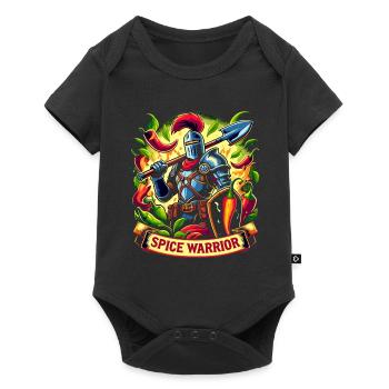 Amateurs de cuisine épicée, Chili Peppers Chef - Body à manches courtes Premium Bébé - noir - Devant