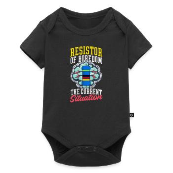 Electrical Engineering Resistor of Boredom - Baby Premium short-sleeve bodysuit - black - Front