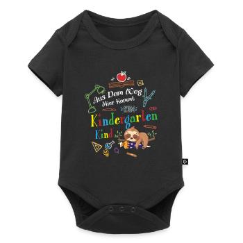 Out of the way: Here comes a kindergartner - Baby Premium short-sleeve bodysuit - black - Front