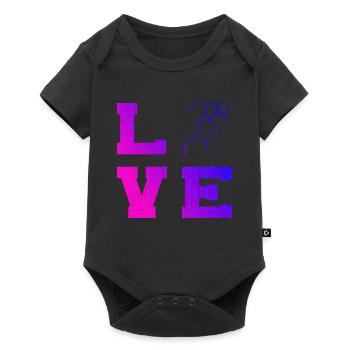 Jogging Men's Cross Country Running Running - Baby Premium short-sleeve bodysuit - black - Front