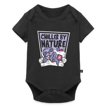 Chiller By Nature Brown-Throated Pilosa Folivora - Baby Premium short-sleeve bodysuit - black - Front