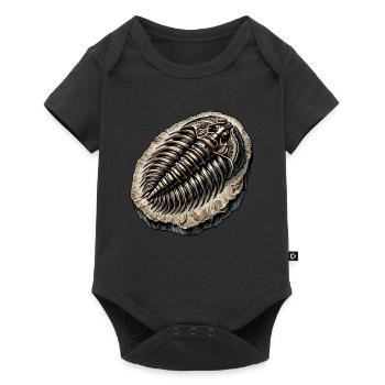 Fossil Hunter, Fossil Hunter, Paleontologist - Baby Premium short-sleeve bodysuit - black - Front